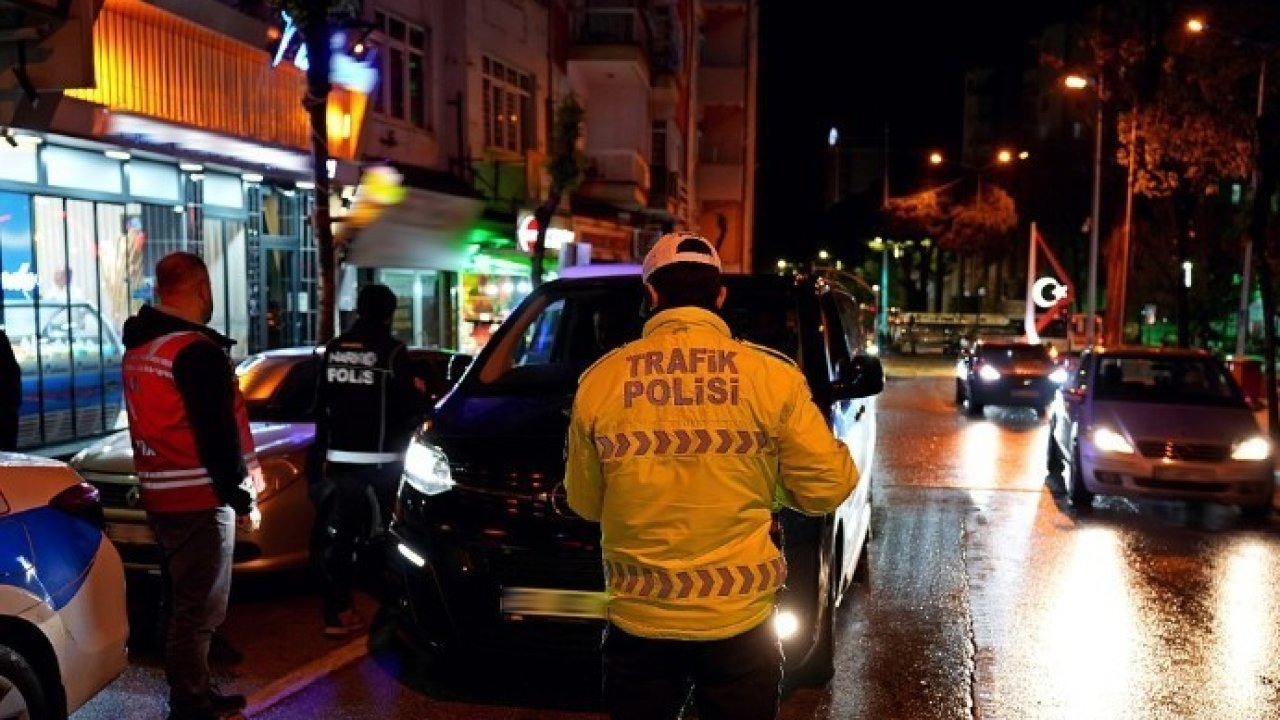 Isparta’da asayiş ve trafik uygulaması: 3 sürücüye ceza kesildi