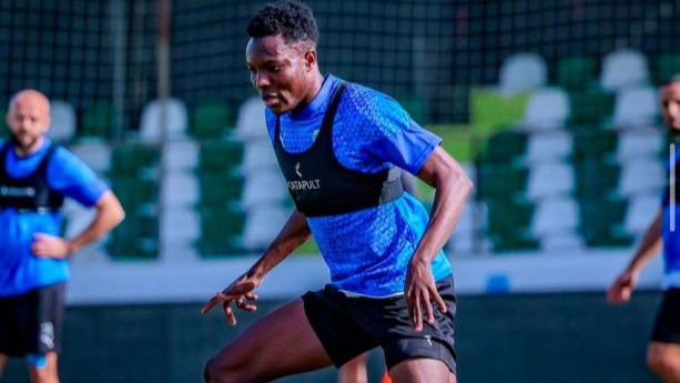 Bodrum FK forması giyen Musah Mohammed'in acı günü