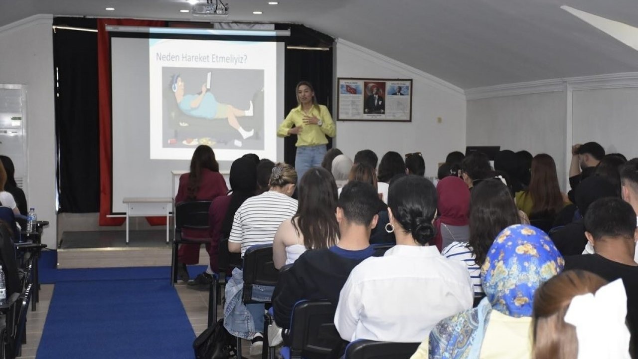 "Fiziksel Aktivite ve Sağlıklı Yaşam’’ semineri verildi