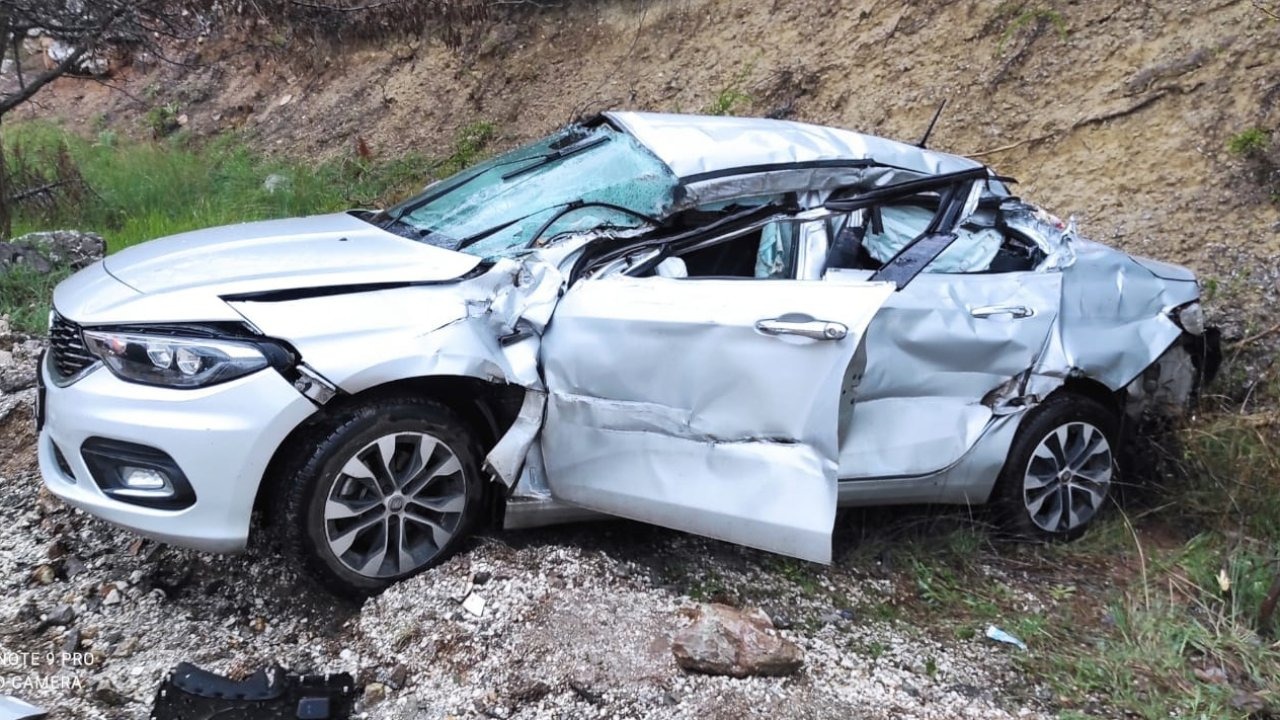 Burdur'da kaza:4 yaralı