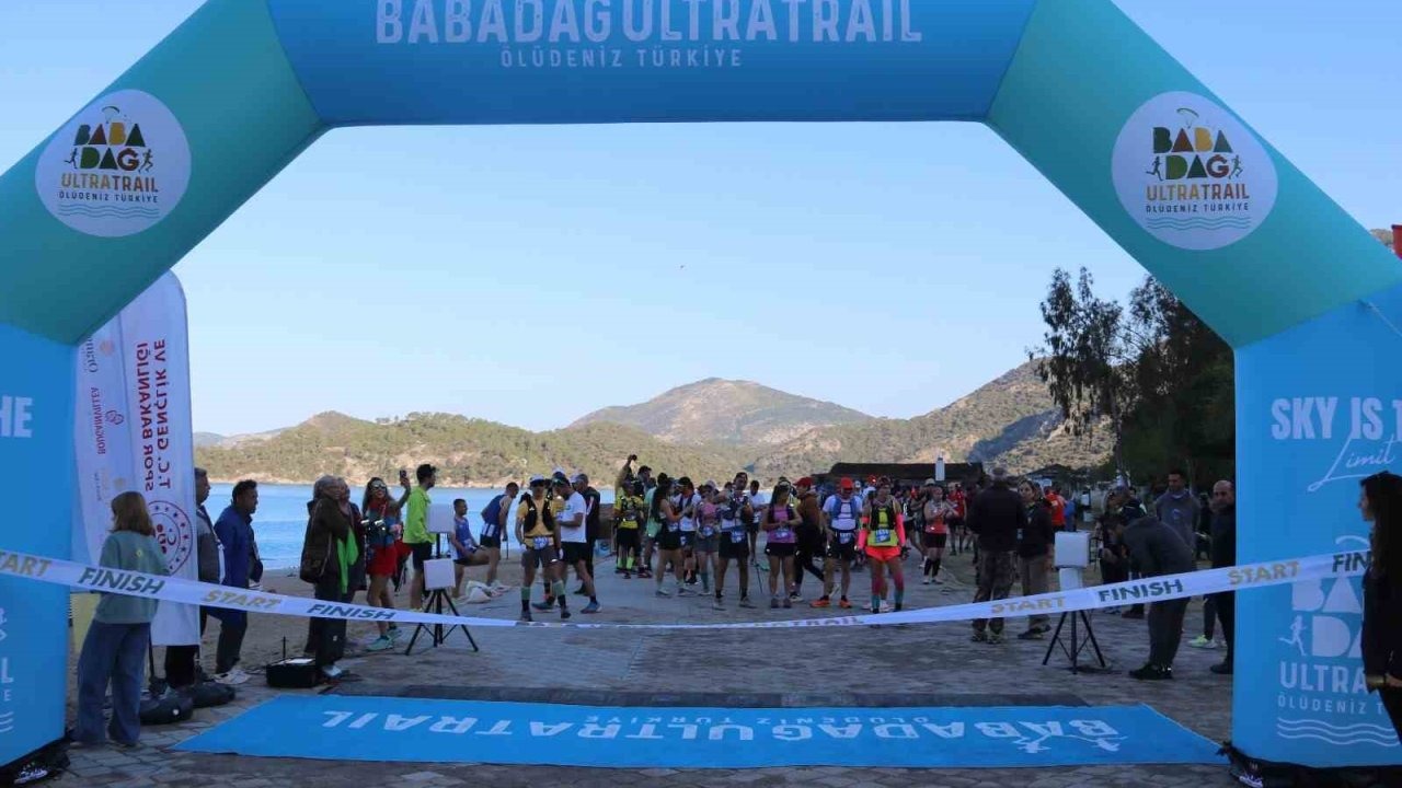 Fethiye’de 3. Babadağ Ultra Maratonu başladı