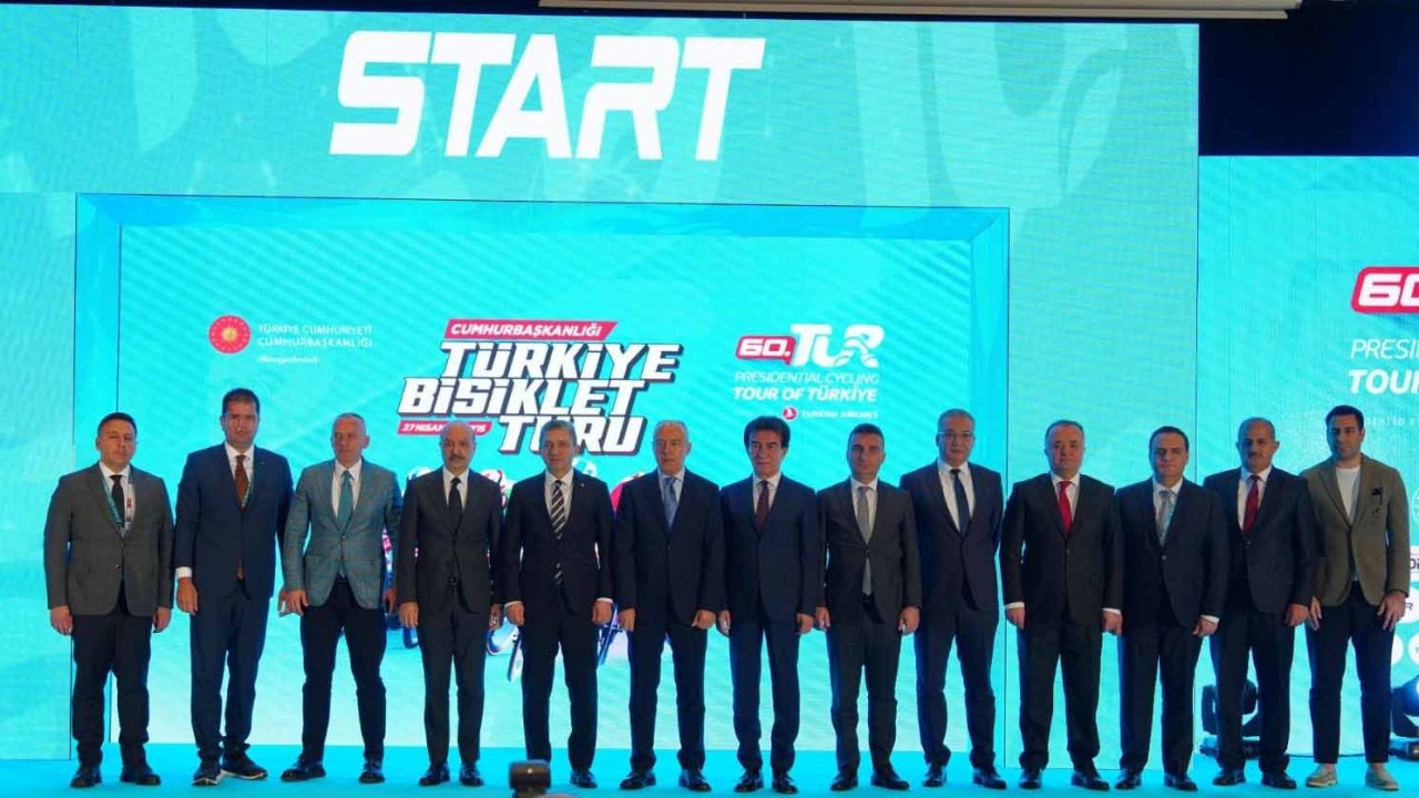 60. Cumhurbaşkanlığı Türkiye Bisiklet Turu heyecanı yarın başlıyor