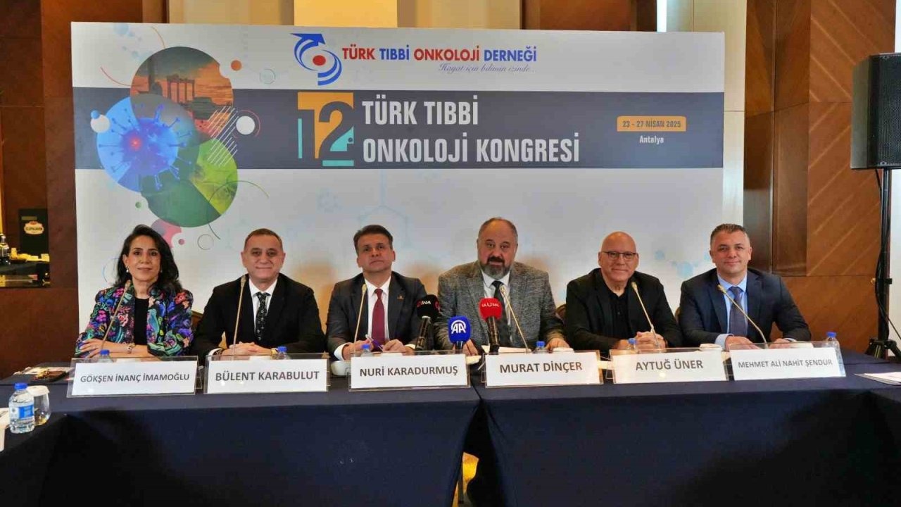 12. Türk Tıbbi Onkoloji Kongresi Antalya’da düzenlendi