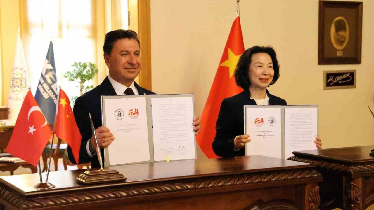Muğla Büyükşehir ile Çin’in Leshan kenti arasında ‘Kardeş Şehir’ işbirliği protokolü