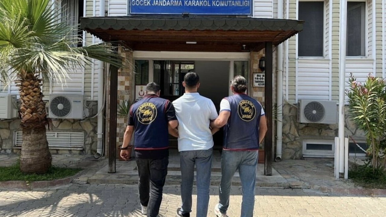 Muğla’da hakkında 12 yıl 6 ay hapis cezası bulunan firari hükümlü yakalandı