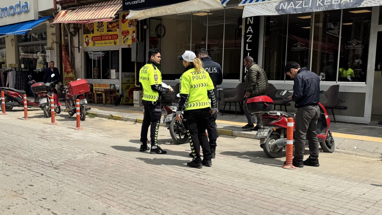 Yalvaç'ta trafik denetimi