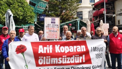 Antalya'da Arif Koparan Anıldı: "Arif Koparan Ölümsüzdür!"