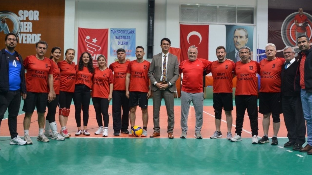 Köyceğizli ve Seydikemerli yöneticiler spor müsabakalarında buluştu