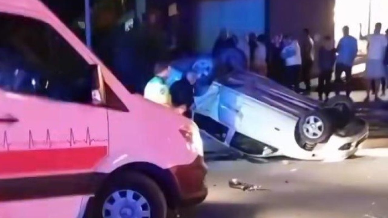 Otomobiller çarpıştı: 5 yaralı