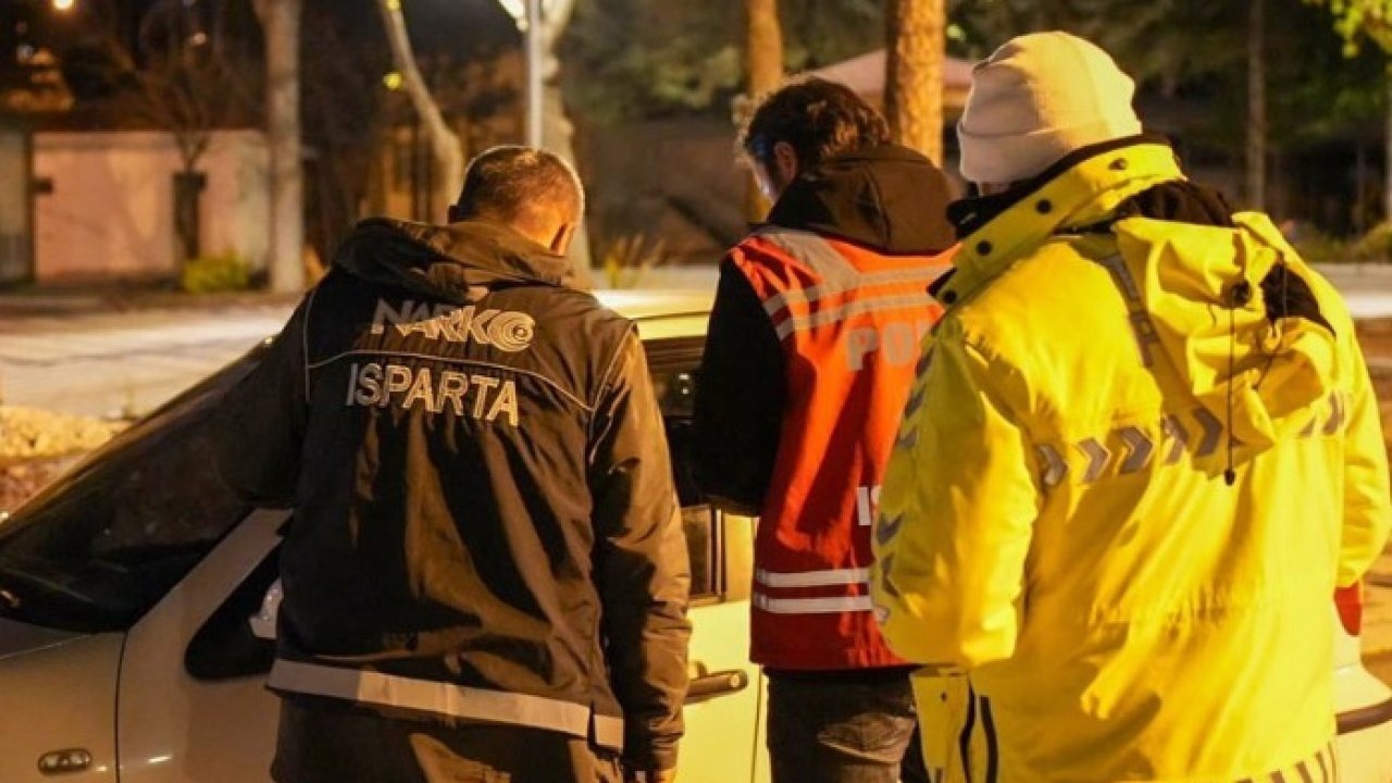 Isparta’da uyuşturucu operasyonlarında 28 şahsa adli işlem
