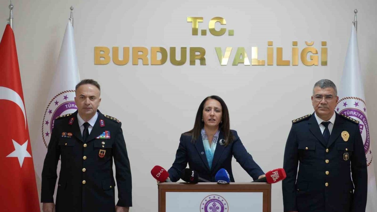 Burdur’da Nisan ayında 215 şahıs hakkında işlem yapıldı