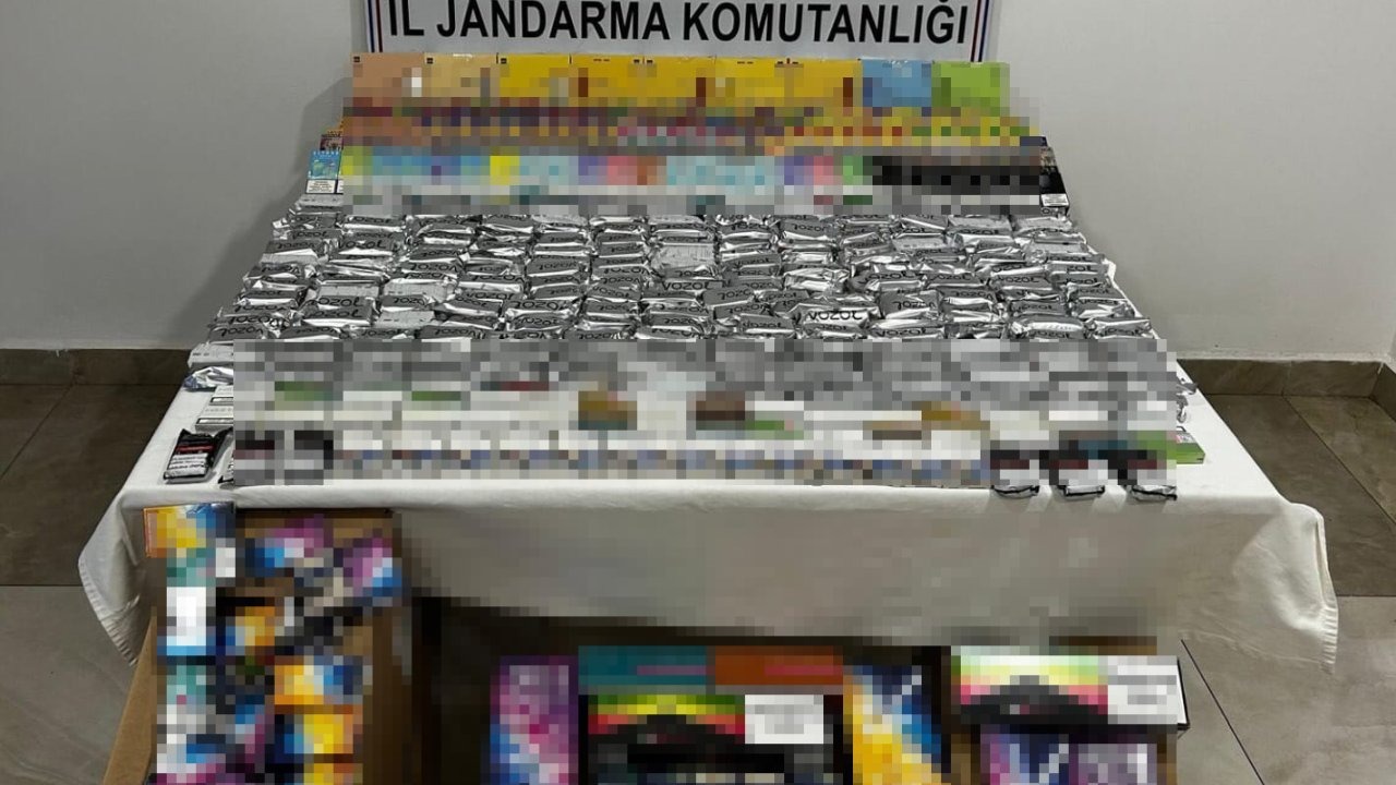 Manavgat'ta kaçakçılık operasyonu