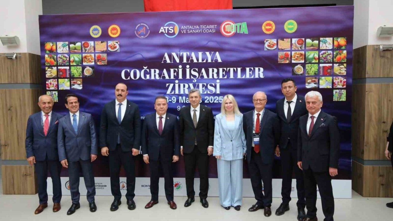 Akdeniz Üniversitesi’nde coğrafi işaretler için ortak yol haritası çağrısı