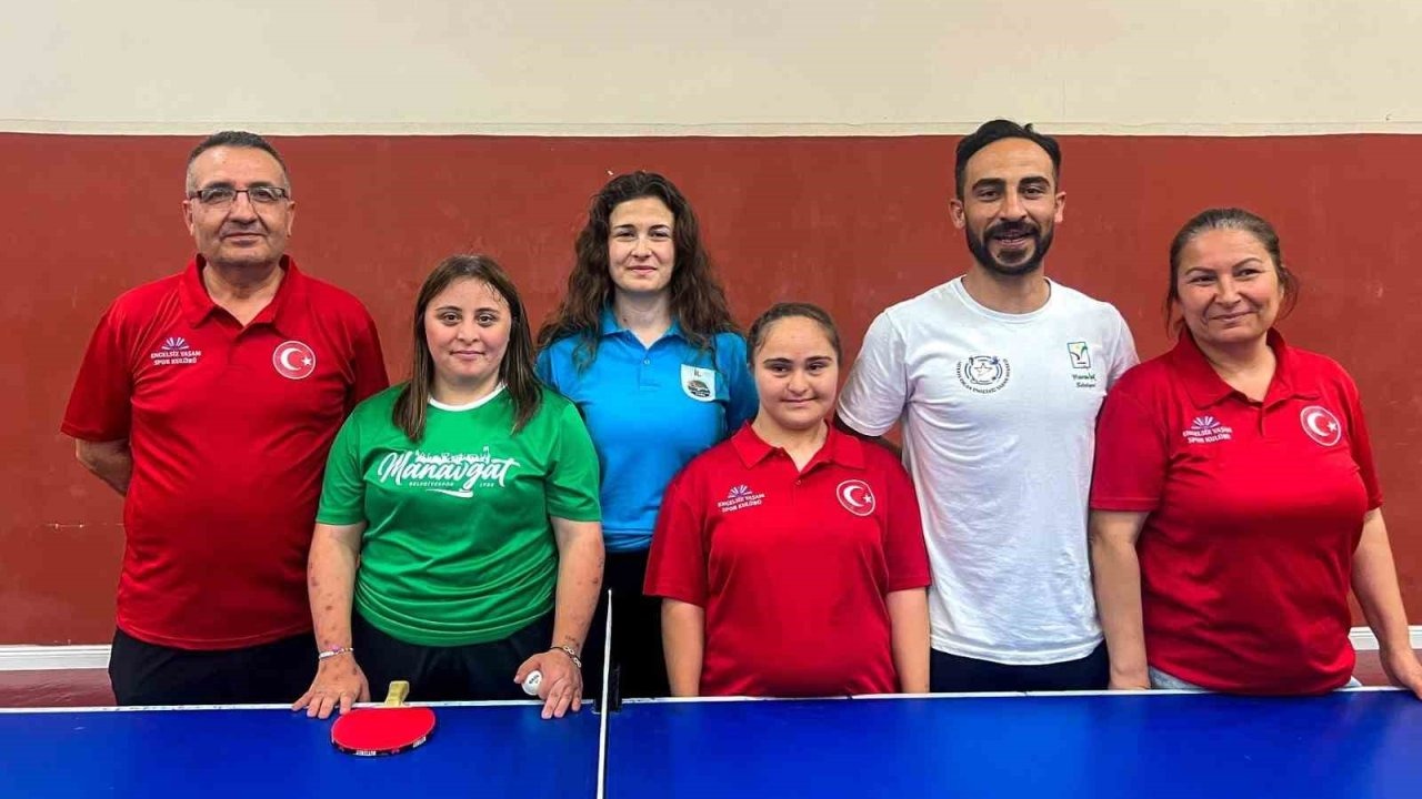 Manavgat Belediyespor’un özel sporcuları Antalya’da zirvede