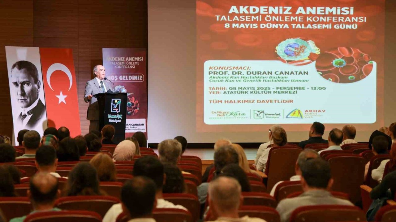 Talasemi konferansında erken teşhisin önemi vurgulandı