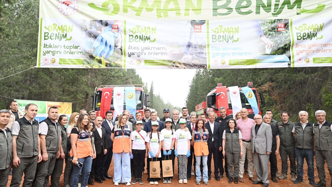 Antalya'da 'Orman Benim' etkinliği gerçekleştirildi