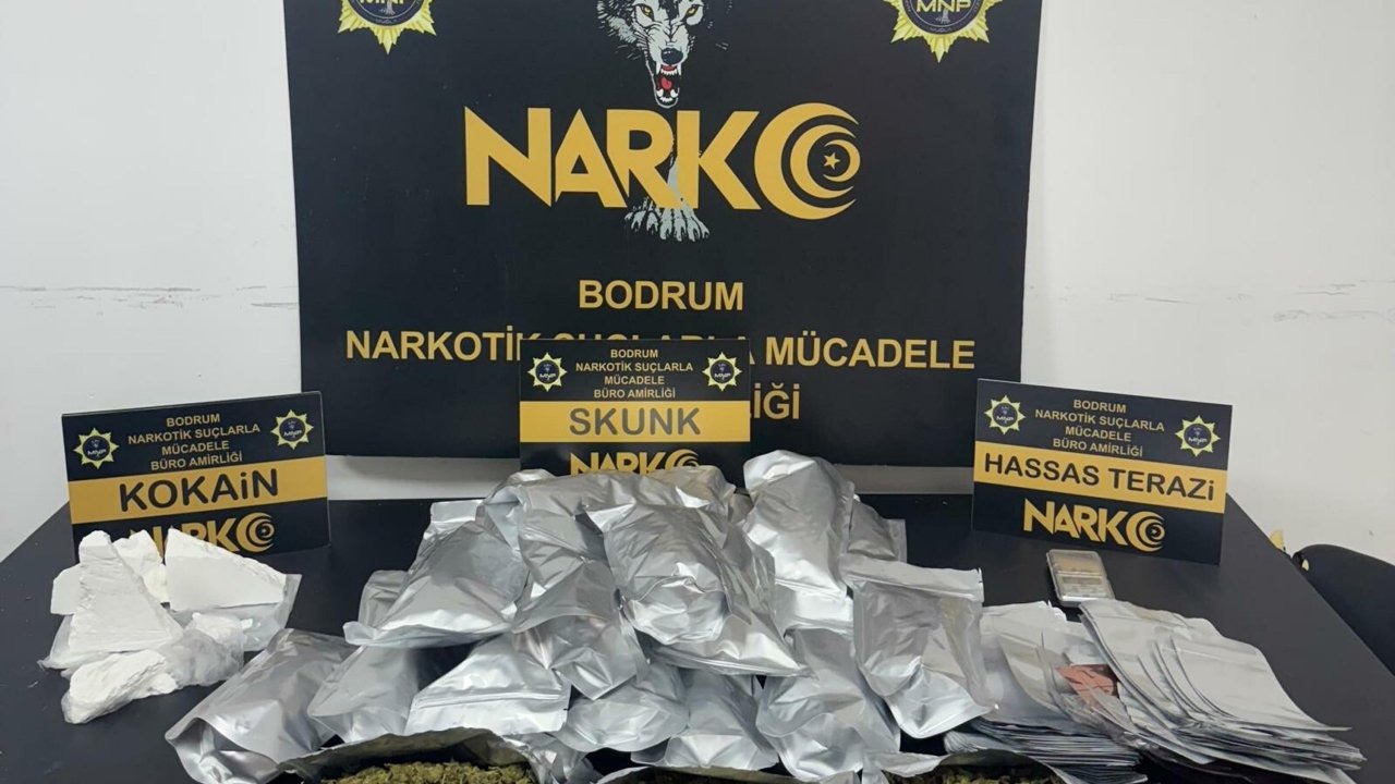 Evde skunk ve kokain ele geçirildi; 1 tutuklama