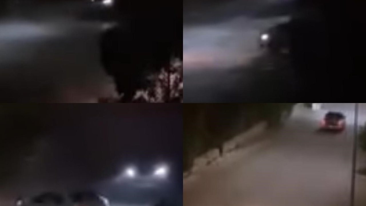 Yakalanırlarsa 46’şar bin TL ceza yiyecekler: Okulun bahçesinde drift attılar