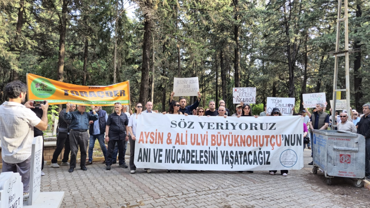 Yaşam Savunucuları Ali Ulvi ve Aysın Büyüknohutçu Mezarı Başında Anıldı