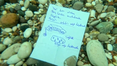 Hıdırellez’de Denize Atılan Dilekler Sualtında Görüntülendi: Ev, Araba, Aşk...