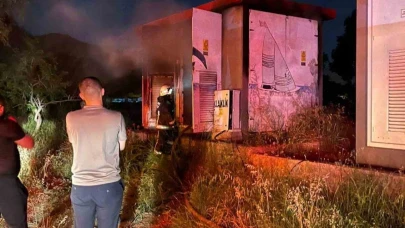 Gazipaşa’da trafo yangını ekiplerin müdahalesiyle söndürüldü