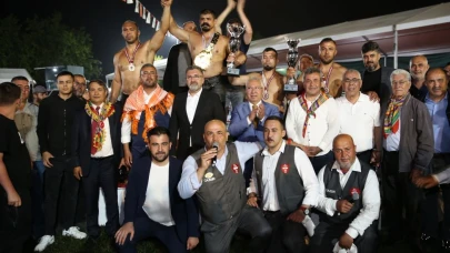 Antalya Serik’te 71 Başpehlivan Güreşti, Şampiyon Cengizhan Şimşek Oldu
