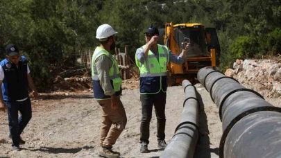 Torba ve Datça’da Altyapı Çalışmalarına MUSKİ Üst Yönetiminden Yerinde Denetim