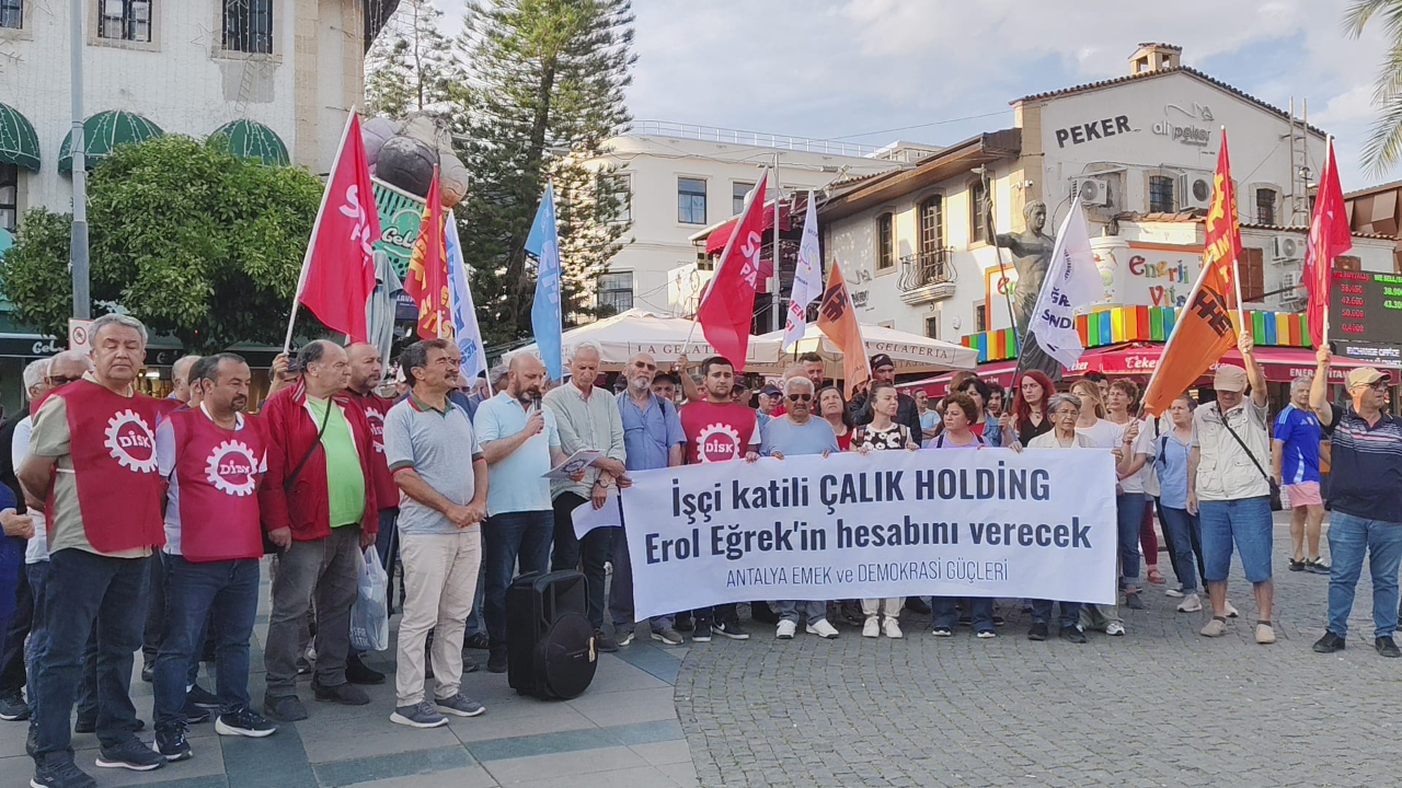 Erol Eğrek’in Katledilmesi Kınanarak; “Bu Cinayet Tüm Emekçilere Yapılmış Bir Saldırıdır”