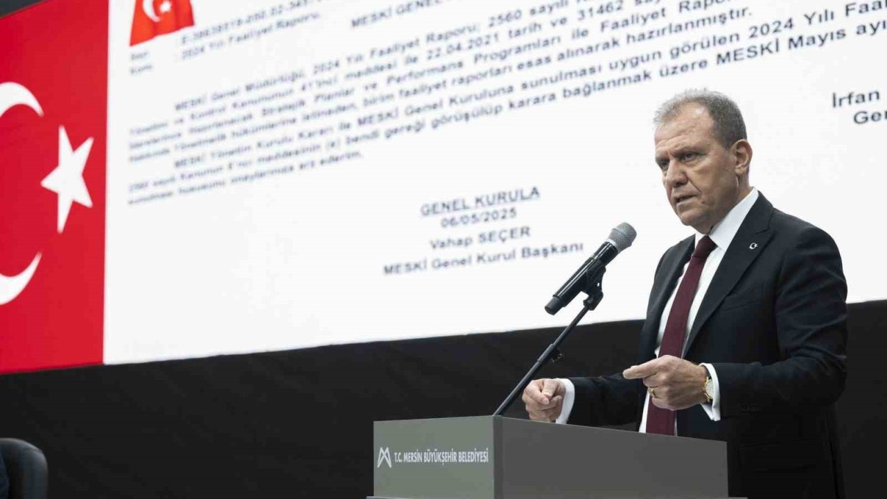Başkan Seçer: "MESKİ’nin su tarifesinde yeni bir fiyat rejimine gitmeyeceğiz"