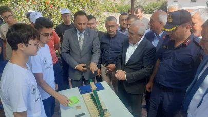Kumluca'da Bilim Fuarı açıldı