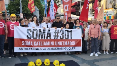 Soma Faciasının 11. Yılında Attalos Meydanı’nda: “Unutmadık, Unutturmayacağız!”