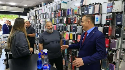 Vali Akbıyık'tan esnaf ve vatandaş ziyareti