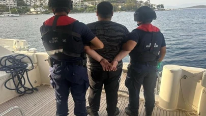Bodrum’da lüks yatla kaçmaya çalışırken yakalandı