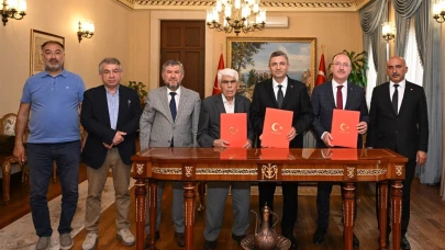 Manavgat’a 24 derslikli ortaokul için protokol imzalandı