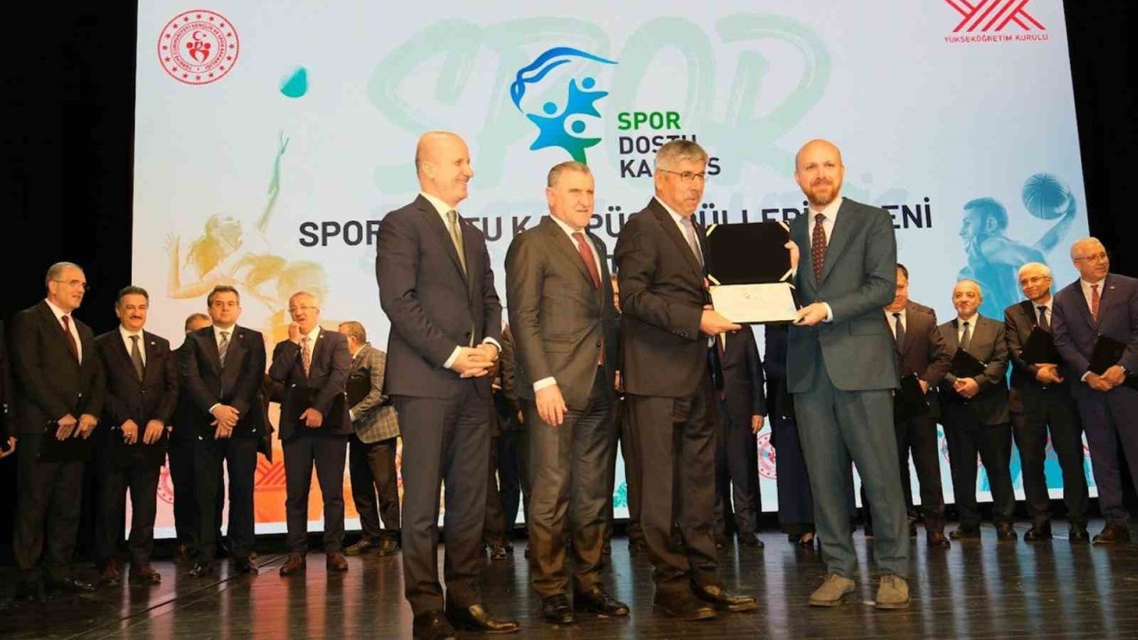 Muğla Sıtkı Koçman Üniversitesi’ne "Spor Dostu Kampüs" ödülü
