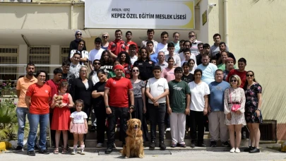 SKUT ekibi ve Zeyna'dan kurtarma gösterisi