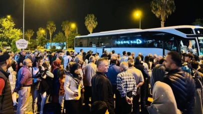 Gazipaşa’da hacı adayları kutsal topraklara uğurlandı