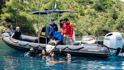 Deniz Dibinden Çıkanlar Şoke Etti! Göcek’te İklim Günü Su Altı Temizliği Gerçekleştirildi