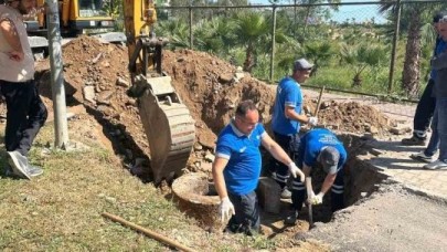 Lara Oteller Bölgesi’nde Kanalizasyon Hattı Krizi ASAT Tarafından Çözüldü