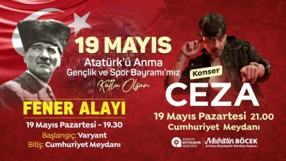 Antalya’da 19 Mayıs Coşkusu: Ceza Konseri ve Fener Alayıyla Kutlanacak