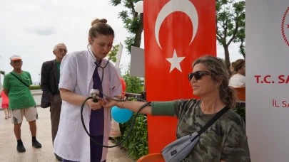 Konyaaltı'nda sağlık taraması