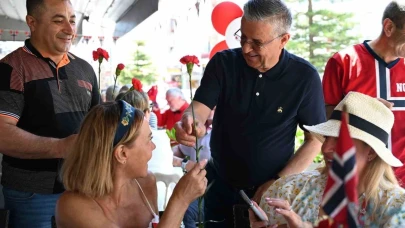 Kemer’de Norveç milli bayramı kutlandı