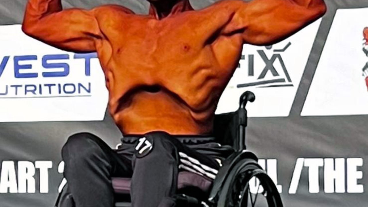 Bedensel engelli Enes'in hayatında spor, 'yürümek' demek