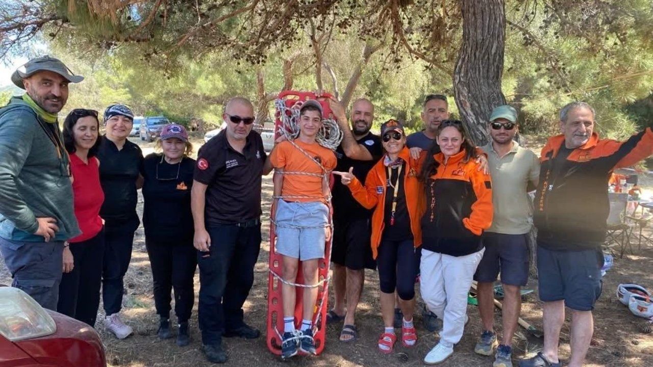 Datça’da MAG AME gönüllülerine uygulamalı eğitim