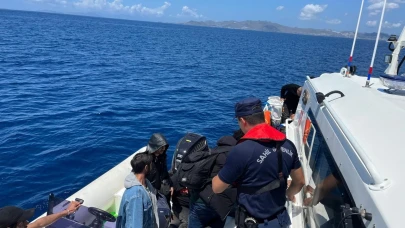Muğla’da 33 kaçak göçmen kurtarıldı