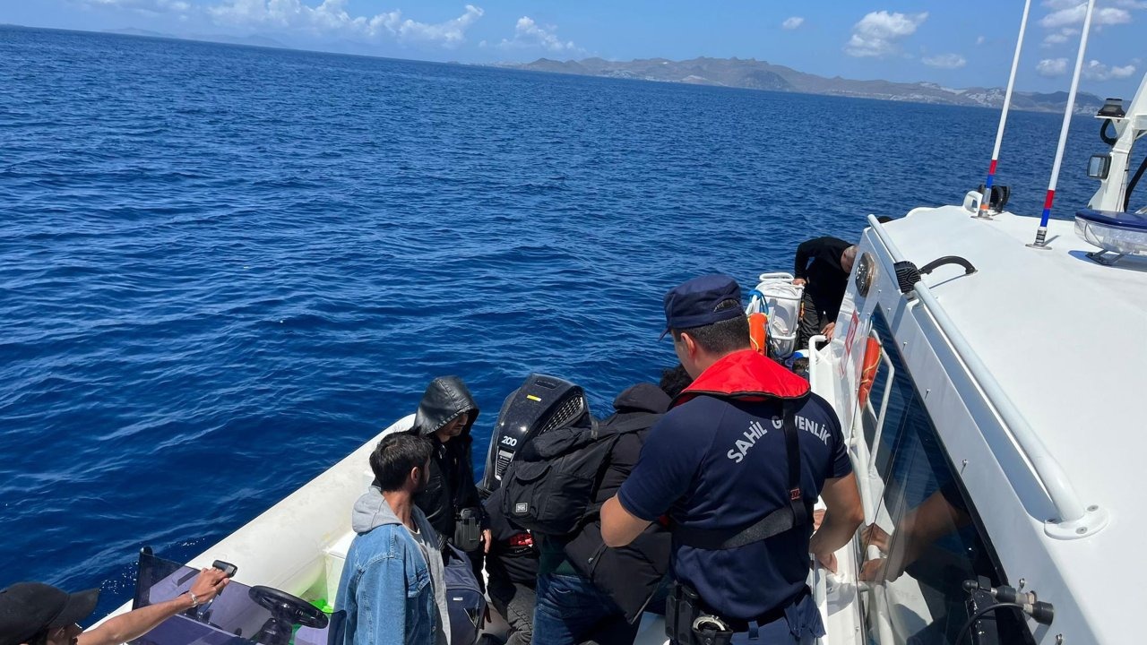 Muğla’da 33 kaçak göçmen kurtarıldı