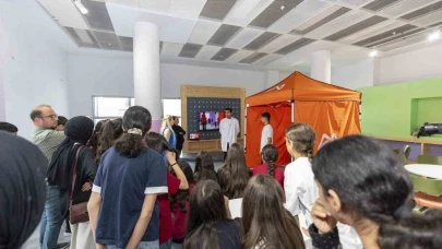 Mersin’de öğrencilere sanal gerçeklikte afet eğitimi