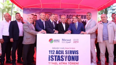 Kepez'de 112 Acil Sağlık İstasyonu'nun temeli atıldı
