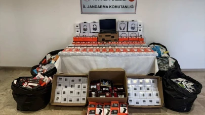 Aksu'da kaçakçılık operasyonu