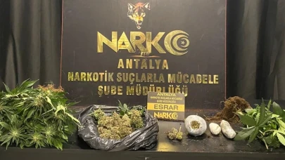 Antalya’da bir haftada 17 zehir taciri tutuklandı